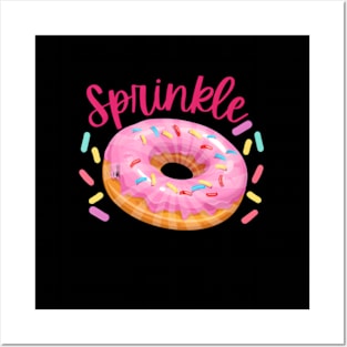 Sprinkle Kindness Donut Sweet Doughnut Day Love Posters and Art